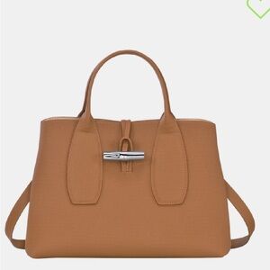 Longchamp like new medium Roseau leather bag see all photos.